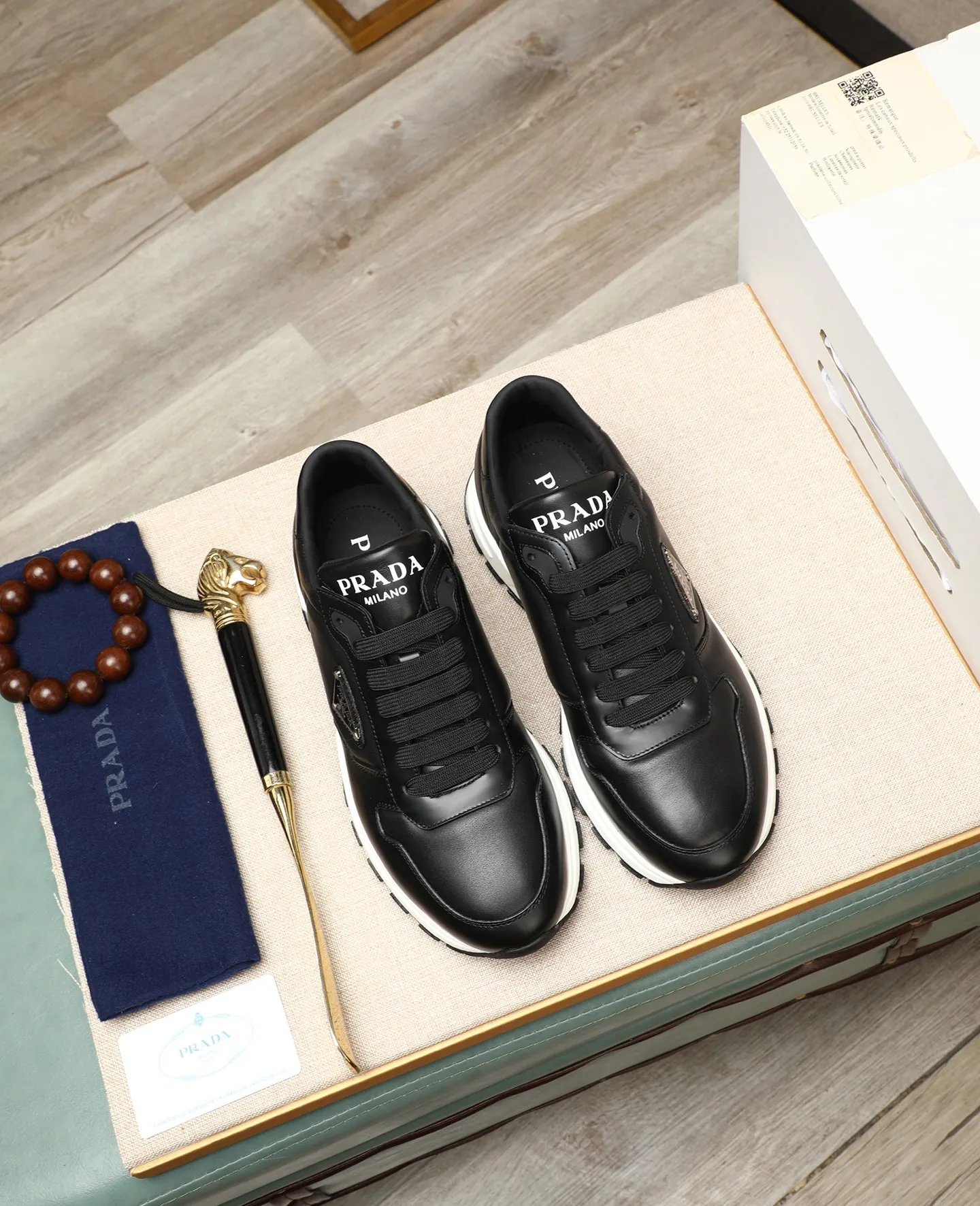 Men's shoes 💰540 🌹🌹[PRADA—Prada] 2025 latest model 🙈original replica! 👟👟👟Available here. The workmanship is top-notch. The upper is made from Italy. 🇮🇹Imported first-layer cowhide. ❗️Breathable genuine leather lining @Suitable for travel. The original version has an enlarged engraved sole, making it suitable for all kinds of travels, showing low-key luxury. Let quality speak for itself. Color: Size: 38-45